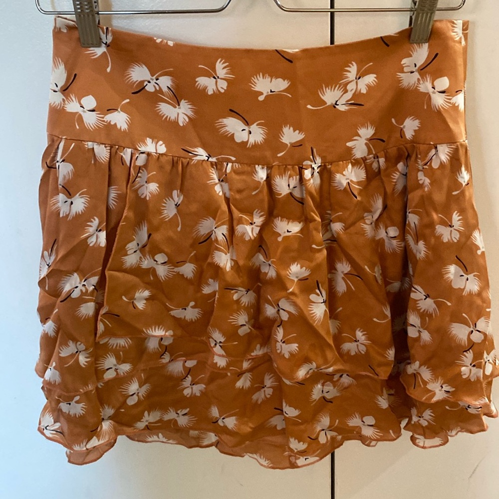 Club Monaco silk skirt